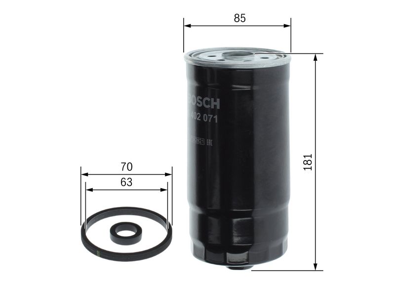Kütusefilter, BOSCH F 026...