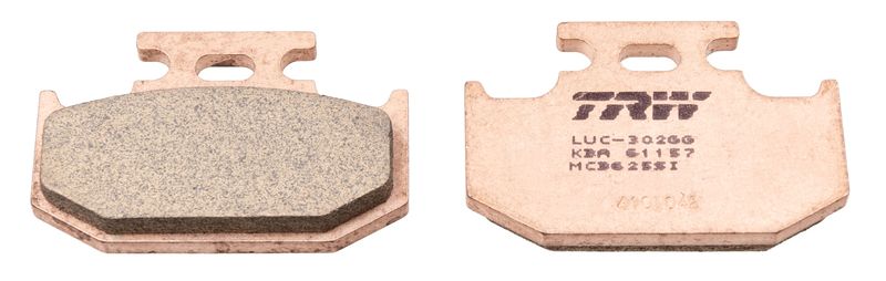 Bremsbelagsatz, Scheibenbremse