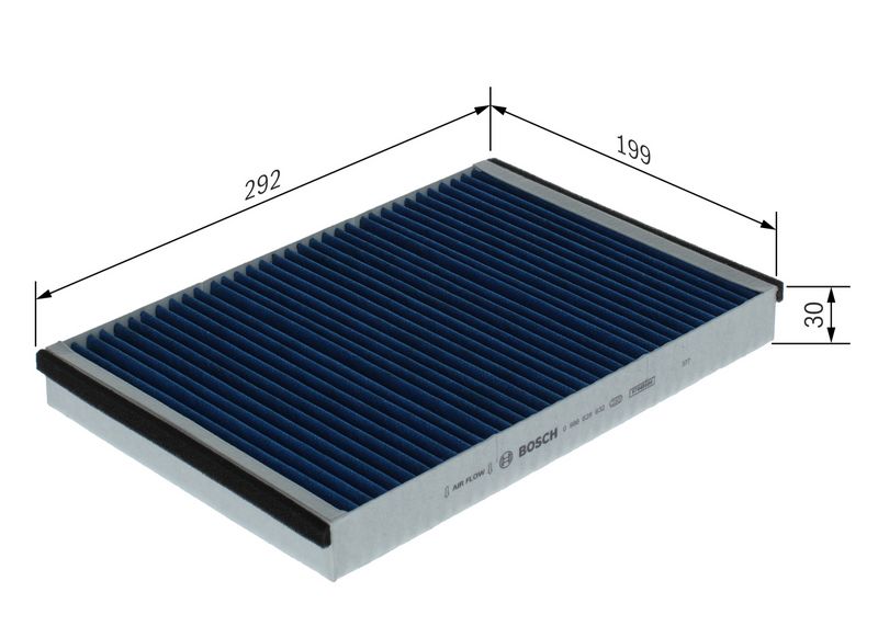 BOSCH 0 986 628 632 Filter, cabin air