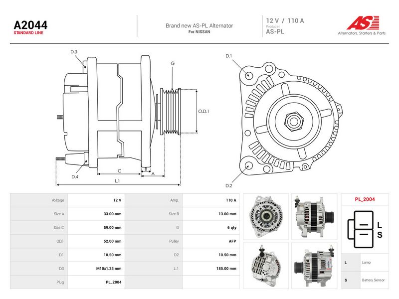 Prekės atitinka OEM kodą: A003TB2981