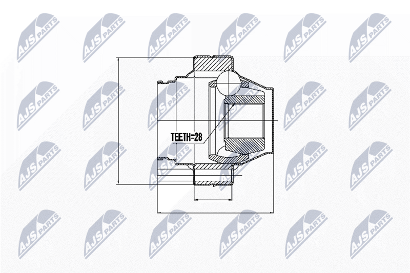 Liigendlaager, veovõll, NTY NPW-WW-016