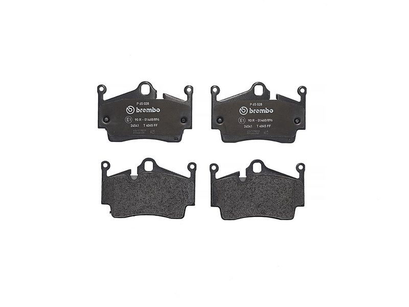 комплект спирачно феродо, дискови спирачки BREMBO