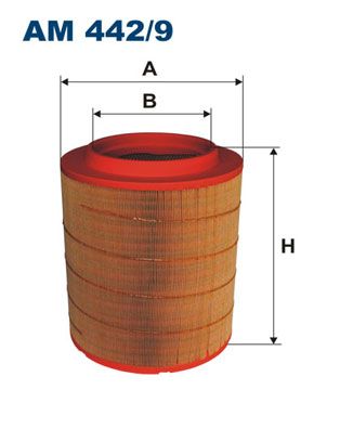 Фільтр повітряний FILTRON AM4429 на VOLVO FH