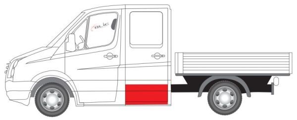 BLIC 6015-00-3548120P Interior Door Panel