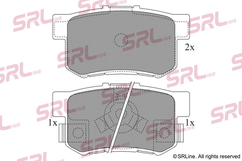 This part match OEM code: 43022T2MT00