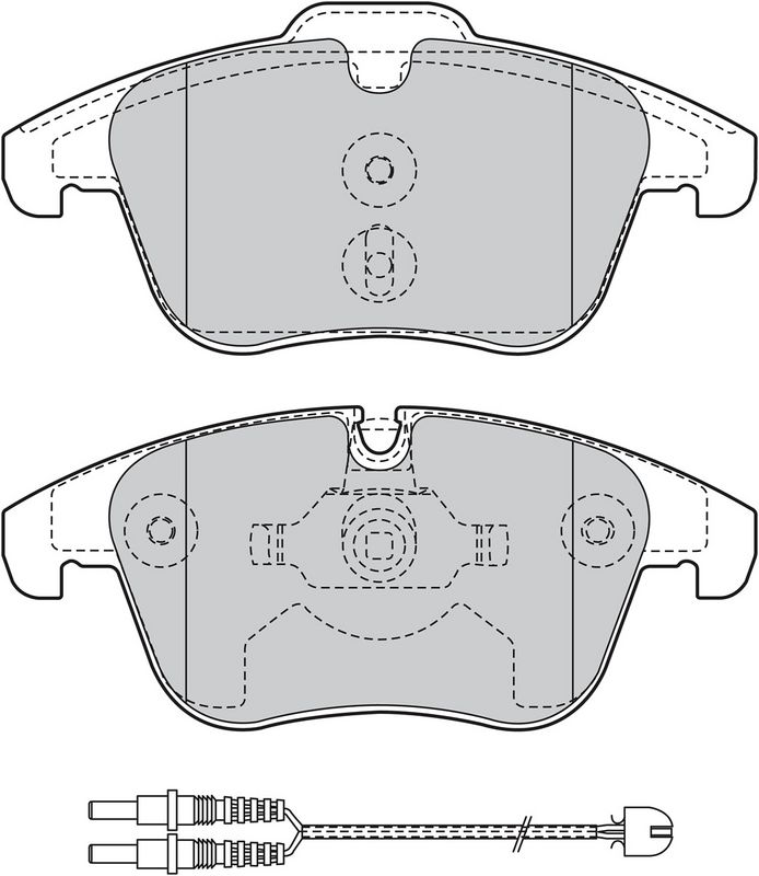 VALEO 601147 Brake Pad Set, disc brake