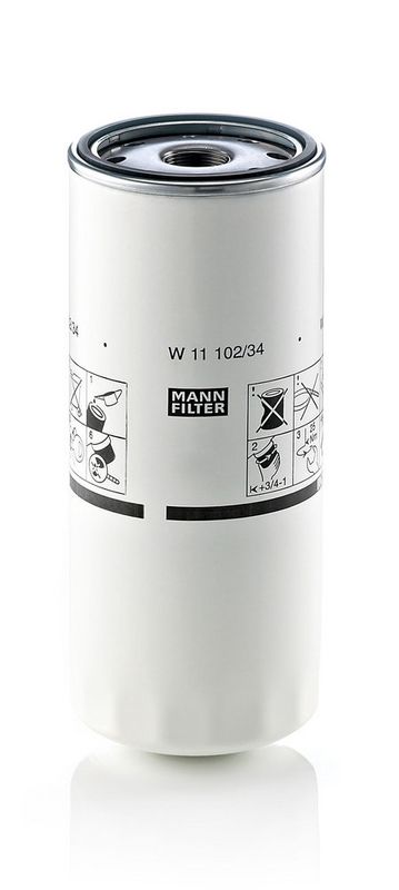 Õlifilter, MANN-FILTER W 11 102, 34