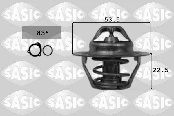 SASIC termosztát, hűtőfolyadék 3304003