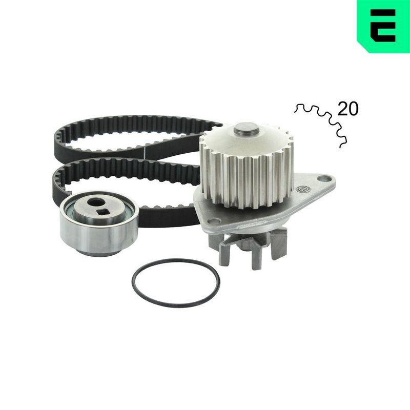 WASSERPUMPE + ZAHNRIEMENSATZ OPTIMAL OPEWK10030A1