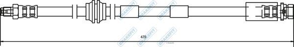 APEC Brake Hose BHO4107