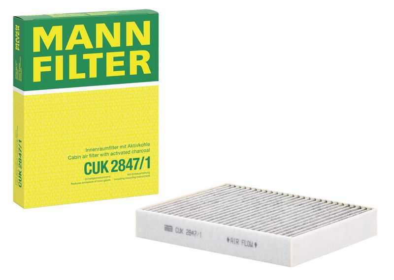 Filter, salongiõhk, MANN-FILTER CUK 2847, 1