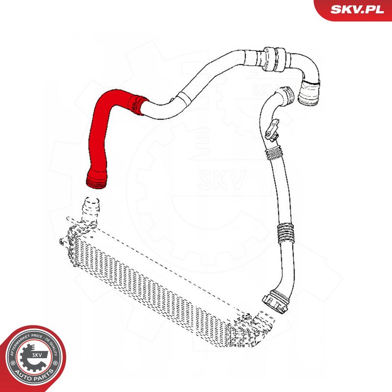 Laadimisõhu voolik, ESEN SKV 43SKV010