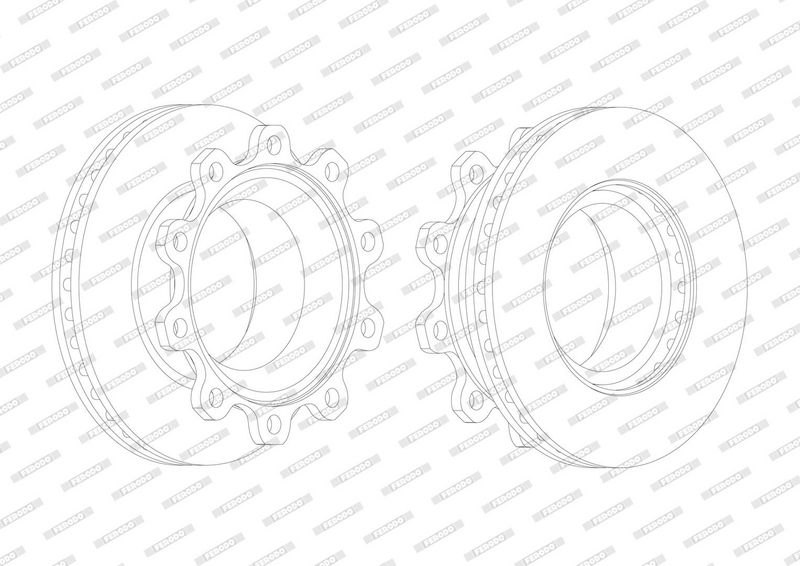Brzdový kotouč FCR176A