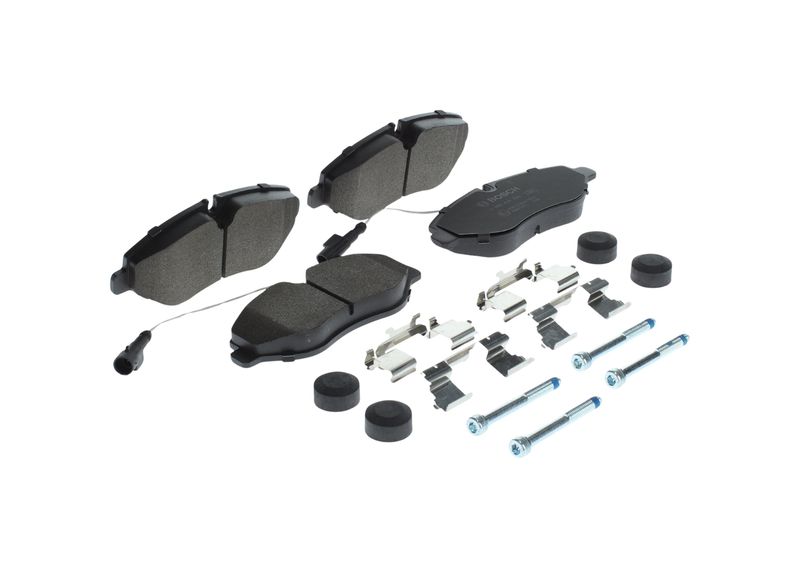 Piduriklotsi komplekt, ketaspidur, BOSCH 0 986 494 334