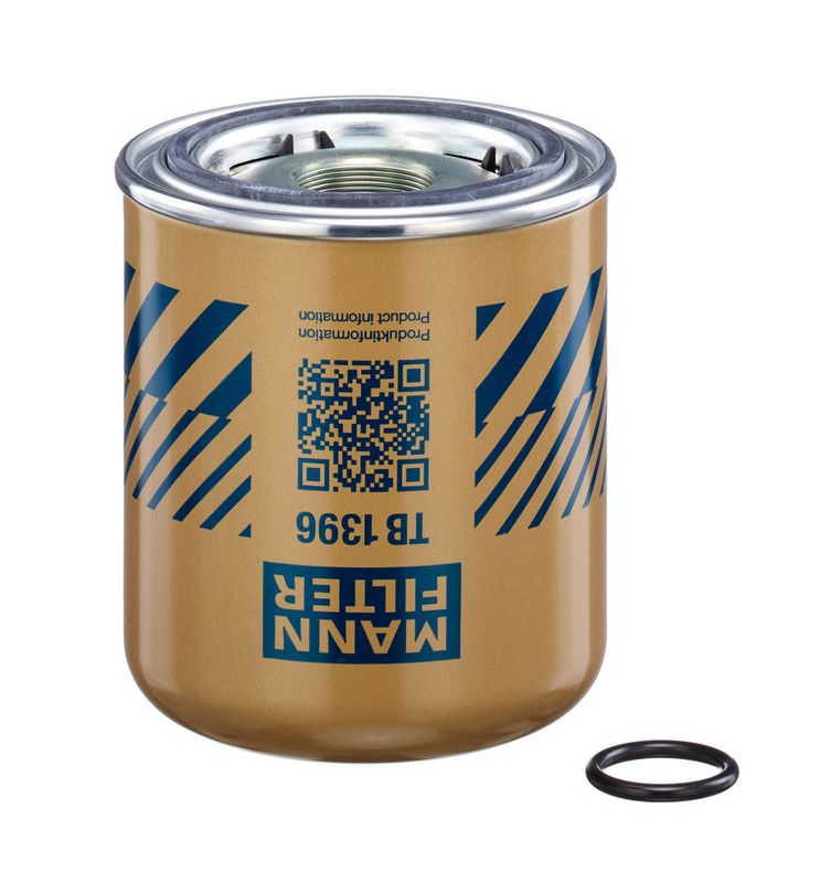 Õhukuivatuspadrun, suruõhusüsteem, MANN-FILTER TB 1396 x