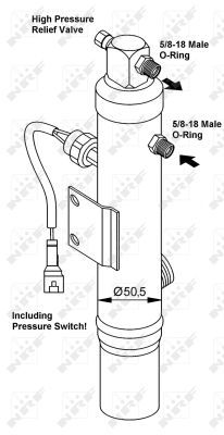 NRF 33232 Dryer, air conditioning