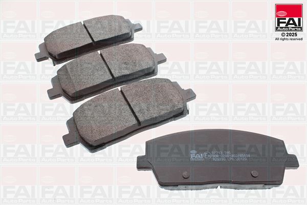 FAI AutoParts Stabdžių trinkelių rinkinys, diskinis stabdys