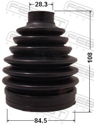 FEBEST 0217P-J1020 Bellow Kit, drive shaft