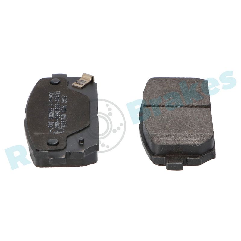 RAP BRAKES R-P1250 Brake Pad Set, disc brake