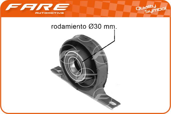 Опора, карданний вал, Fare Sa 4824