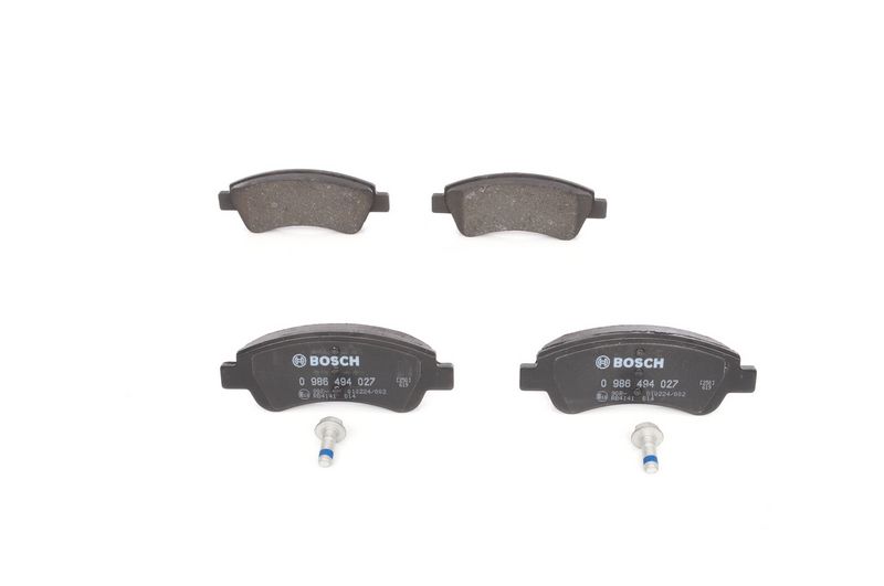 Plaquettes+de+frein+à+disque BOSCH 0 986 494 027