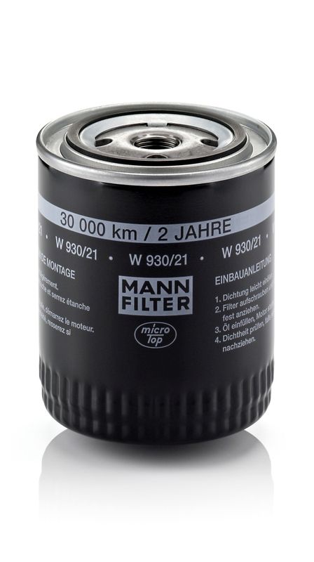 MANN-FILTER olajszűrő W 930/21