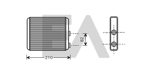 Radiador de calefacción