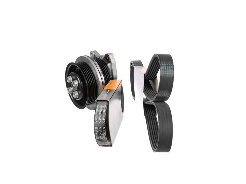 Product Image - Waterpomp + multi v-riemset - PW0010 - ET ENGINETEAM