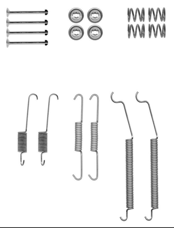 Juego de accesorios, zapatas de freno