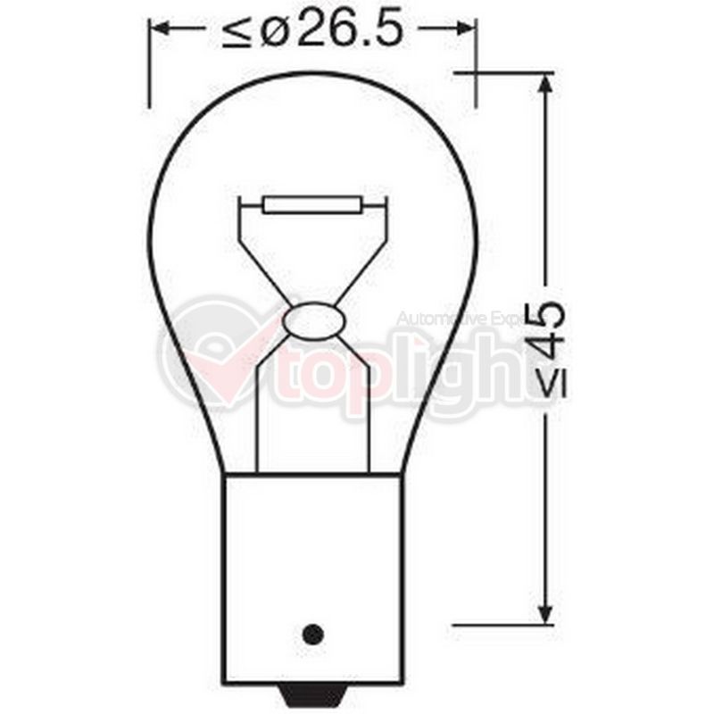 AE TOPLIGHT 39004 Bulb P21W 12V 21W