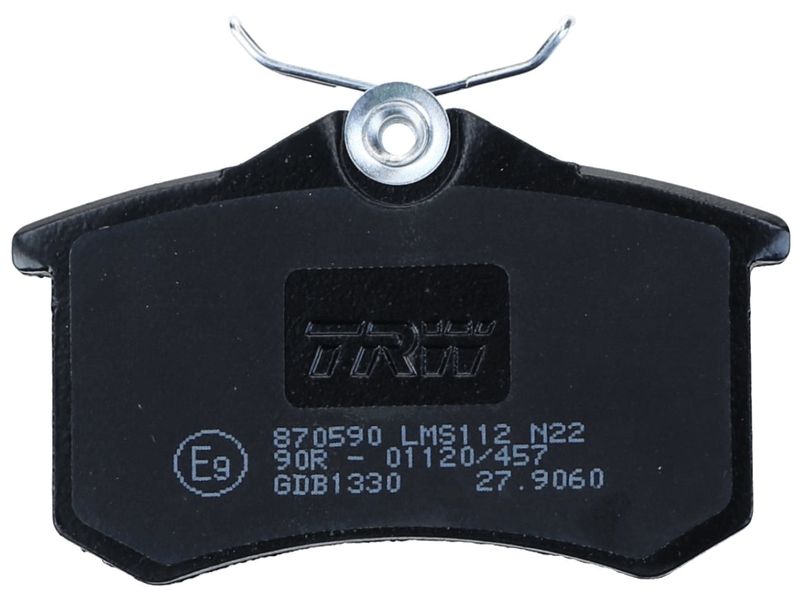 TRW GDB1330 Brake Pad Set, disc brake