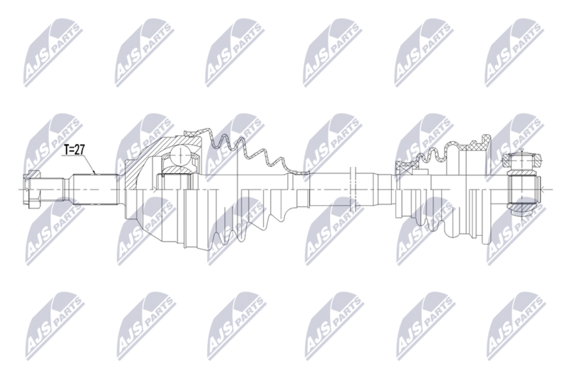 NTY NPW-RE-241 Drive Shaft