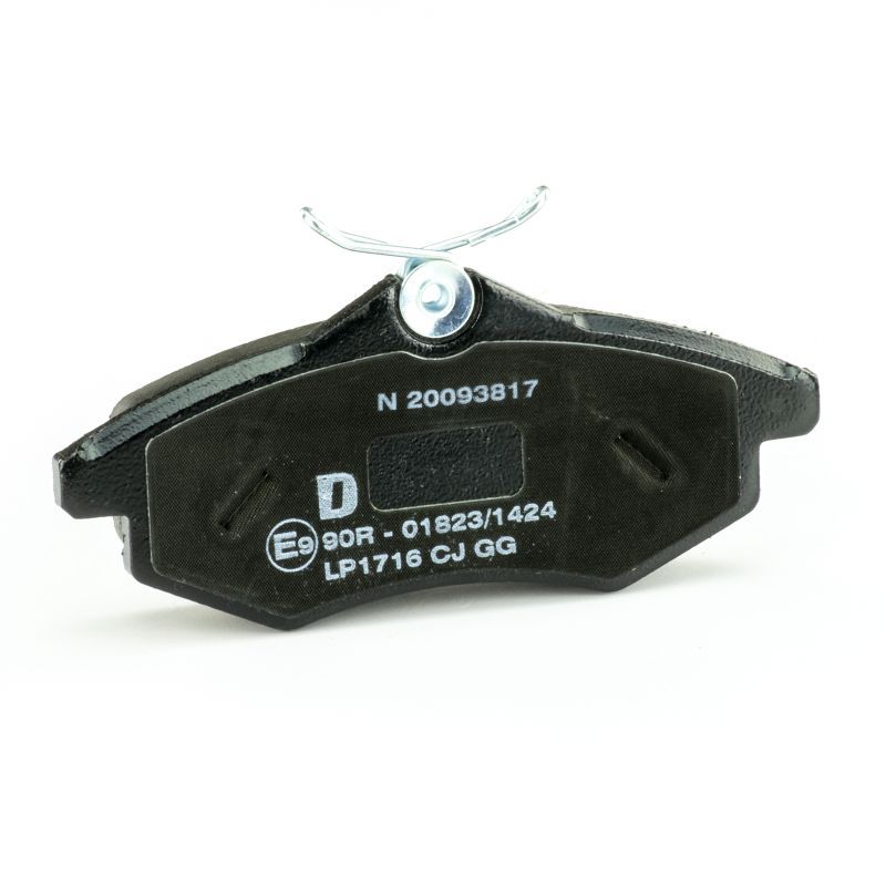 DELPHI LP1716 Brake Pad Set, disc brake