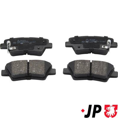 JP GROUP 3563700910 Brake Pad Set, disc brake