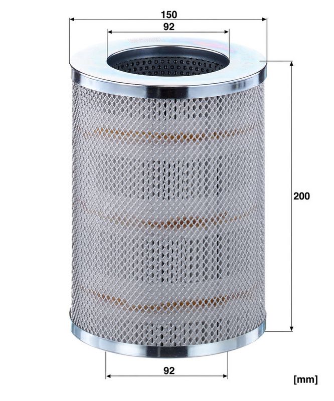 Hydraulisch filter (gaas, patroon) past: KOMATSU PC160LC-7, PC160LC-7K, PC210, PC210-7, PC210-8K, PC210NLC-8K, PC230NHD-8K, PC240LC-8K, PC290-8K, PC290LC-10, PC290NLC-10, PC290NLC-7K, PC300LC-8