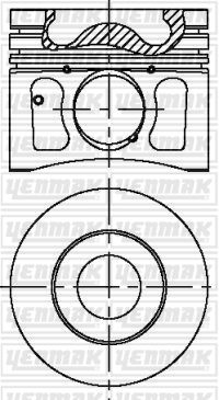 Поршень, Yenmak 31-04034-000