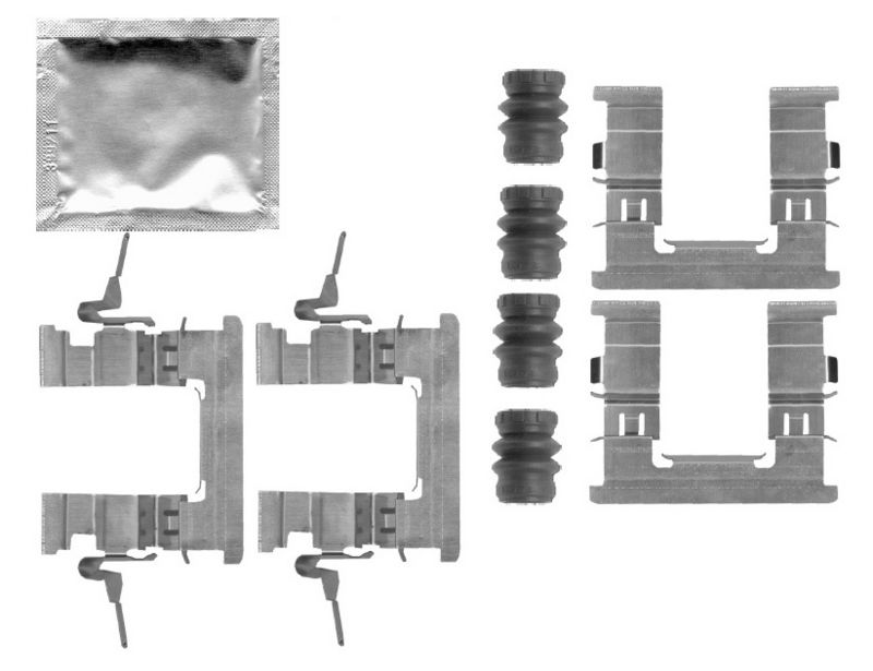 BOSCH 1 987 474 800 Accessory Kit, disc brake pad