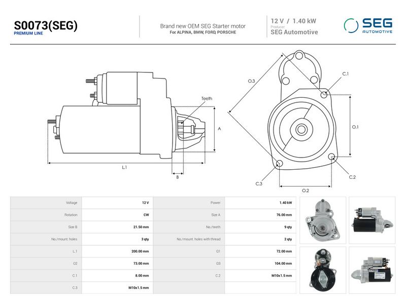 This part match OEM code: 12412354693