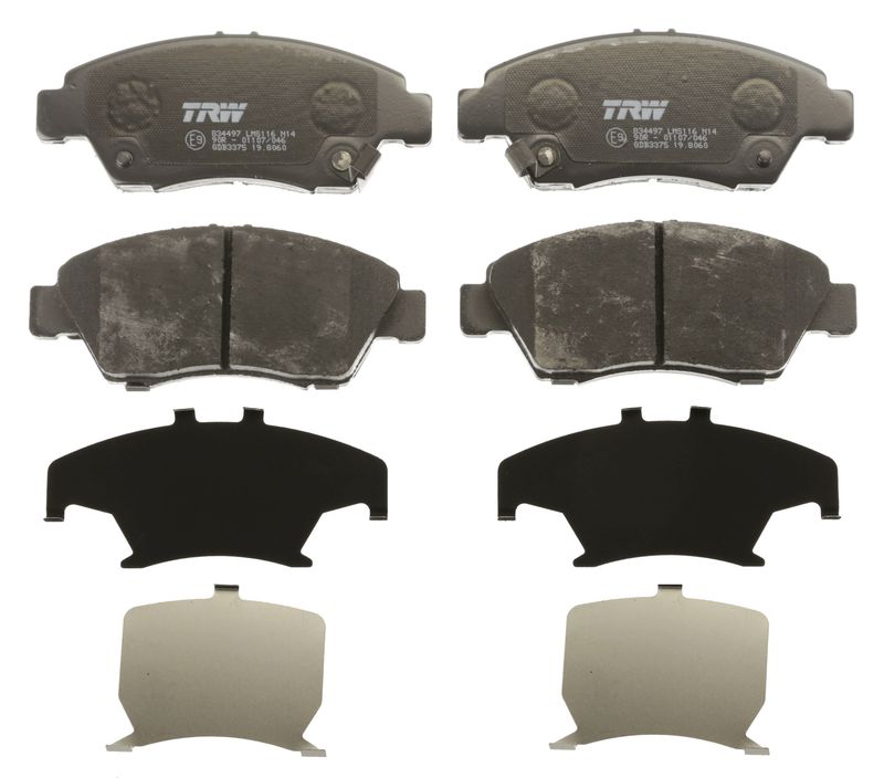 TRW GDB3375 Brake Pad Set, disc brake