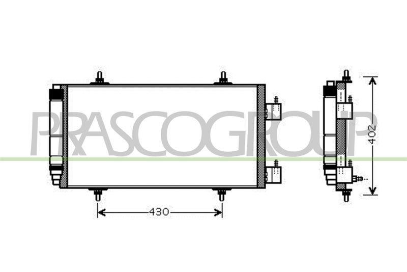 PRASCO kondenzátor, klíma CI941C001