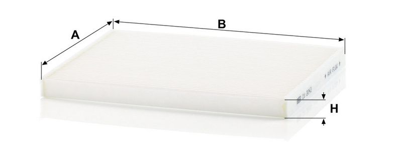 Filter, salongiõhk, MANN-FILTER CU 2243