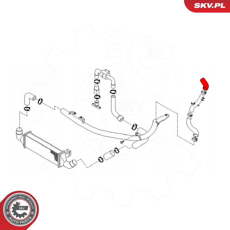 Laadimisõhu voolik, ESEN SKV 43SKV313