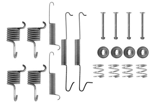 Комплект приладдя, гальмівна колодка, VW LT -93, Bosch 1987475178