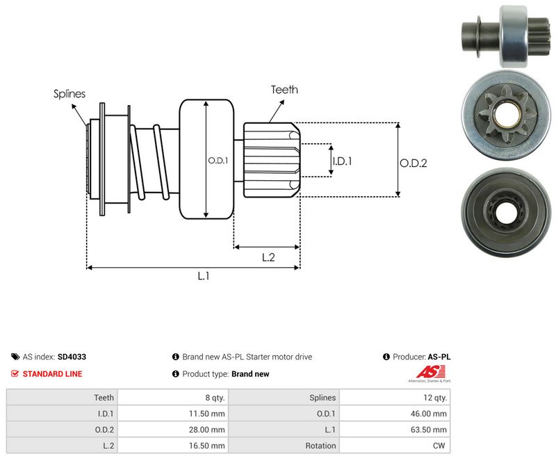 Vabajooks, starter, AS-PL SD4033