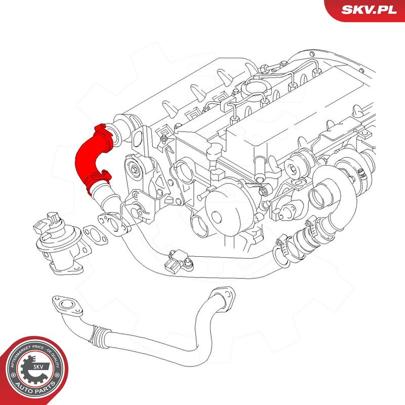 Laadimisõhu voolik, ESEN...