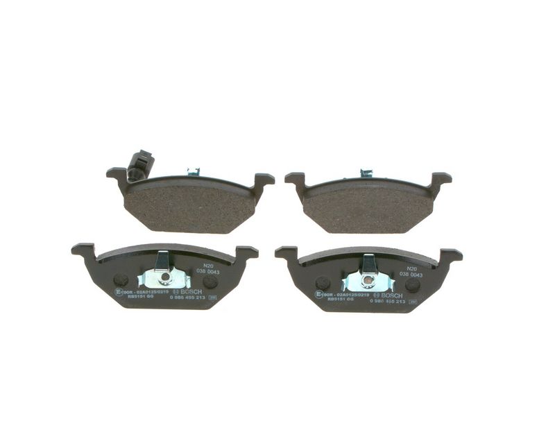 BOSCH 0 986 495 213 Brake Pad Set, disc brake