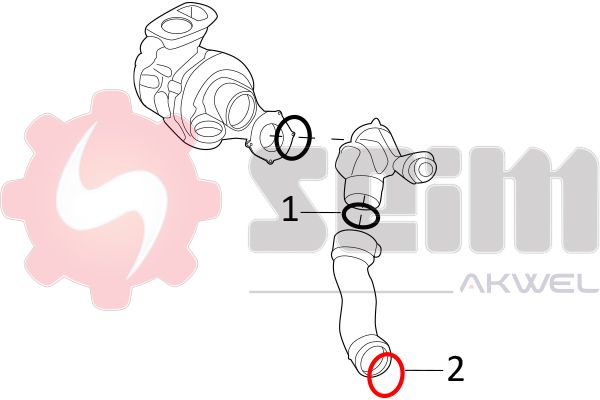 SEIM 981713 Charge Air Hose