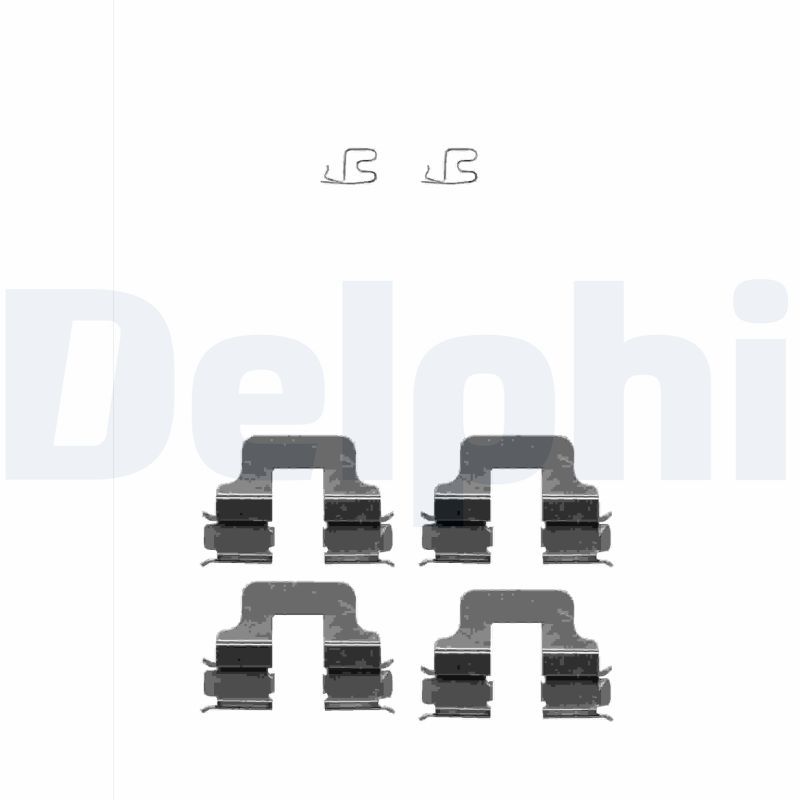 Delphi Accessory Kit, disc brake pad LX0342