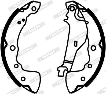 FERODO FSB4331 Brake Shoe Set