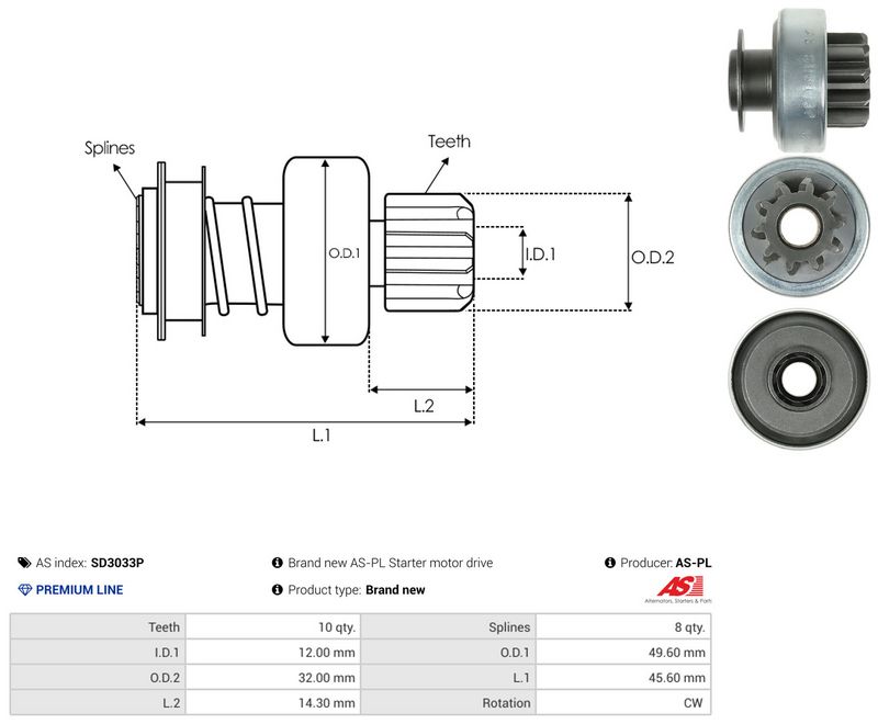 Vabajooks, starter, AS-PL SD3033P